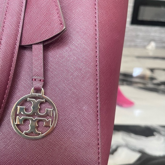Tory Burch Deep Red Satchel - Picture 9 of 13